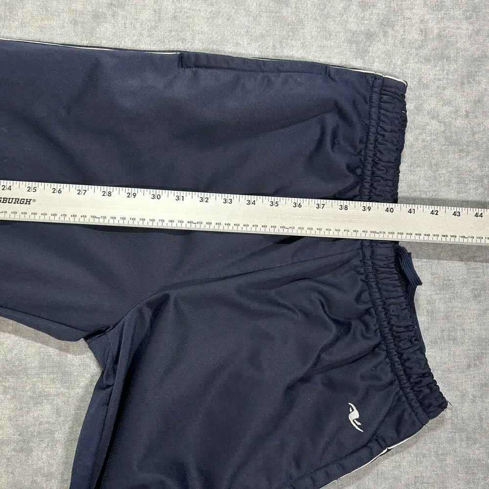 Vintage Athletic Works Track pants Mens Medium Navy Y2K Basketball Baggy